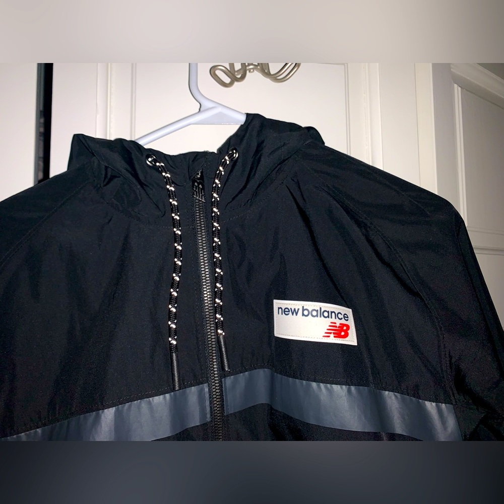 New Balance Retro Styled Jacket, Size Small, Color Black